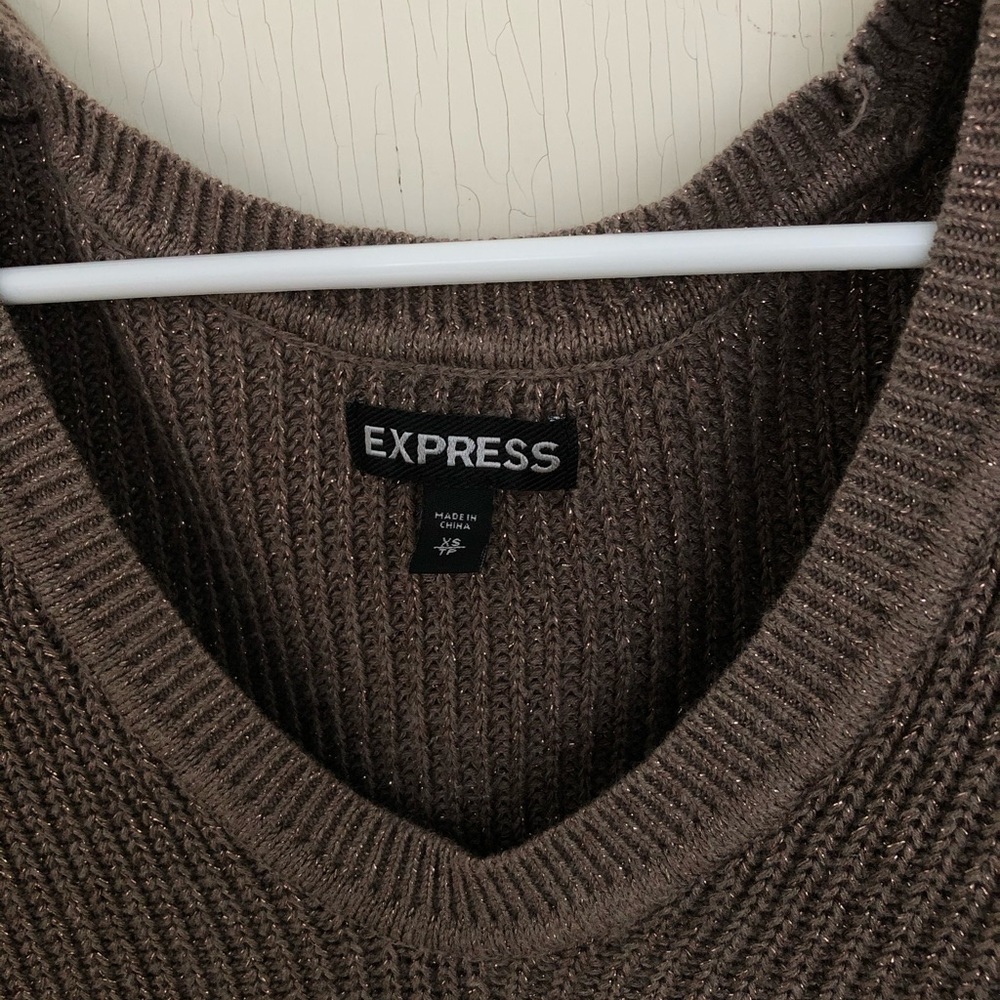 EXPRESS Brown Sweater - Picture 2 of 4